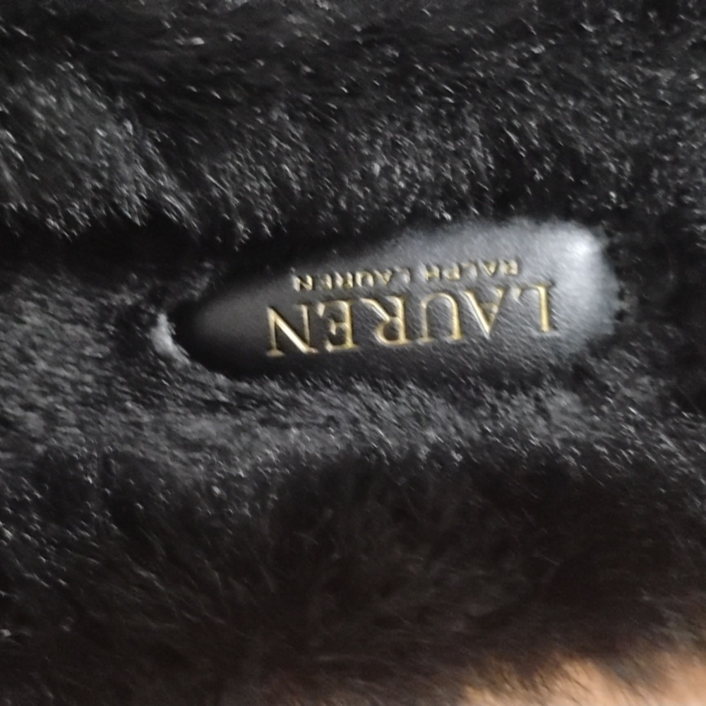 Lauren Ralph Lauren Black  Mules Size 6.5 - Picture 3 of 4